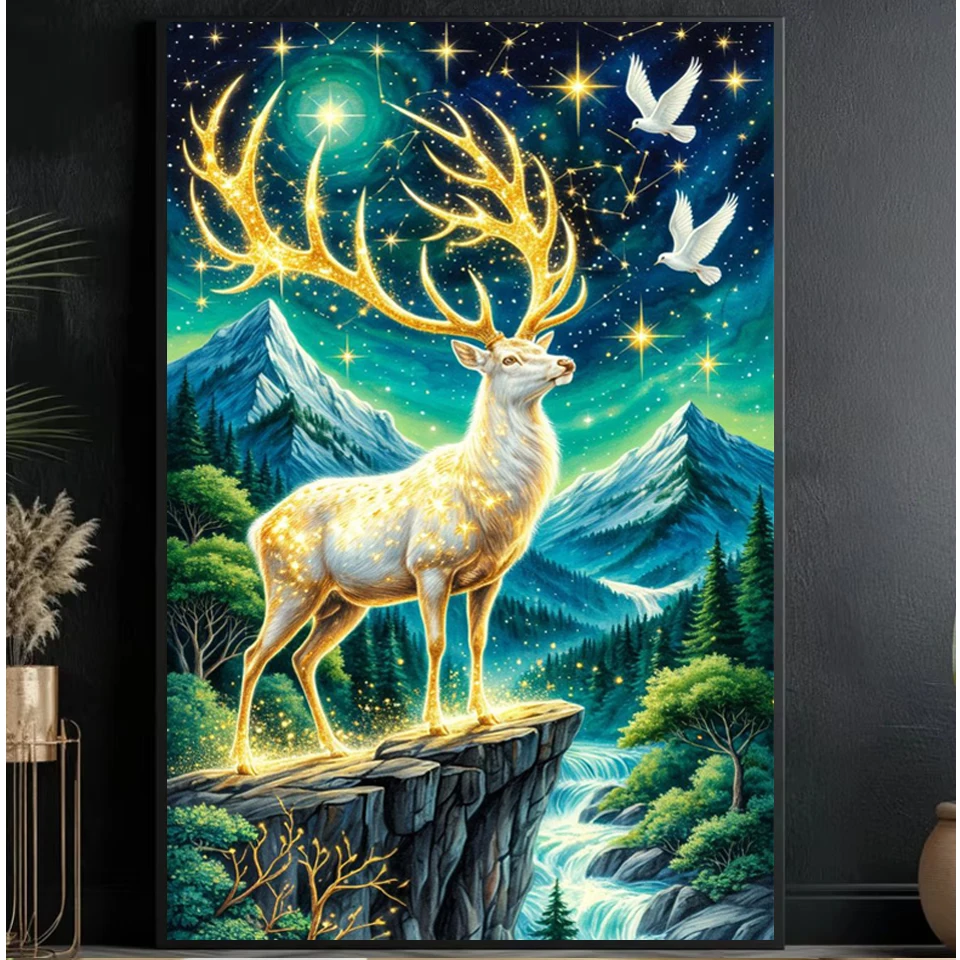 Resin Art Work - Yeni Ürün: Elmas İşlemeli Sanatsal Rüya