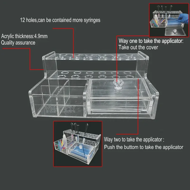1 adet Diş Tutucu Şırınga Reçi - Resin Art Case incelemesi ve fiyatı