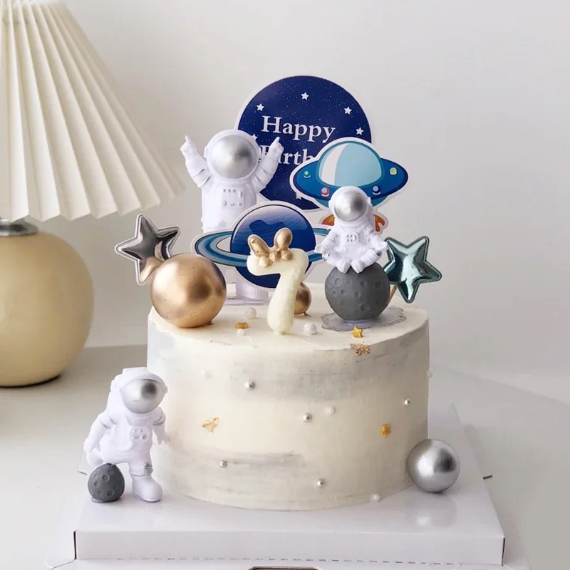 Astronot Kek Topper Dış Uzay T - Resin Art Alphabet incelemesi ve fiyatı