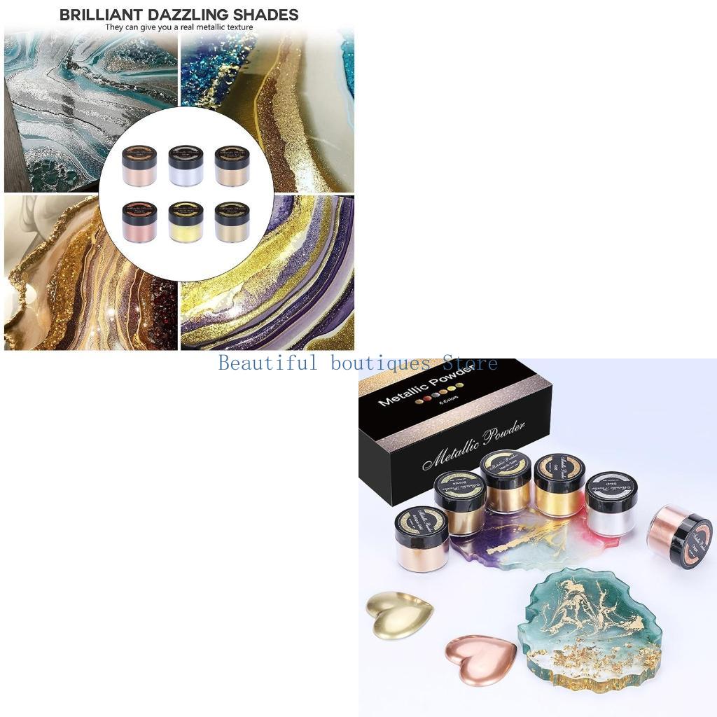 U4LF Renkli Mika Tozu Metalik  - Resin Art Equipment incelemesi ve fiyatı